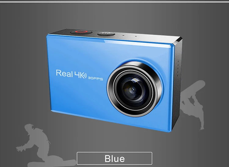 2017 New Real 4K action camera Allwinner V5 chipset 170 degree IR 7G Lens Aeronautical Titanium Alloy sports dv