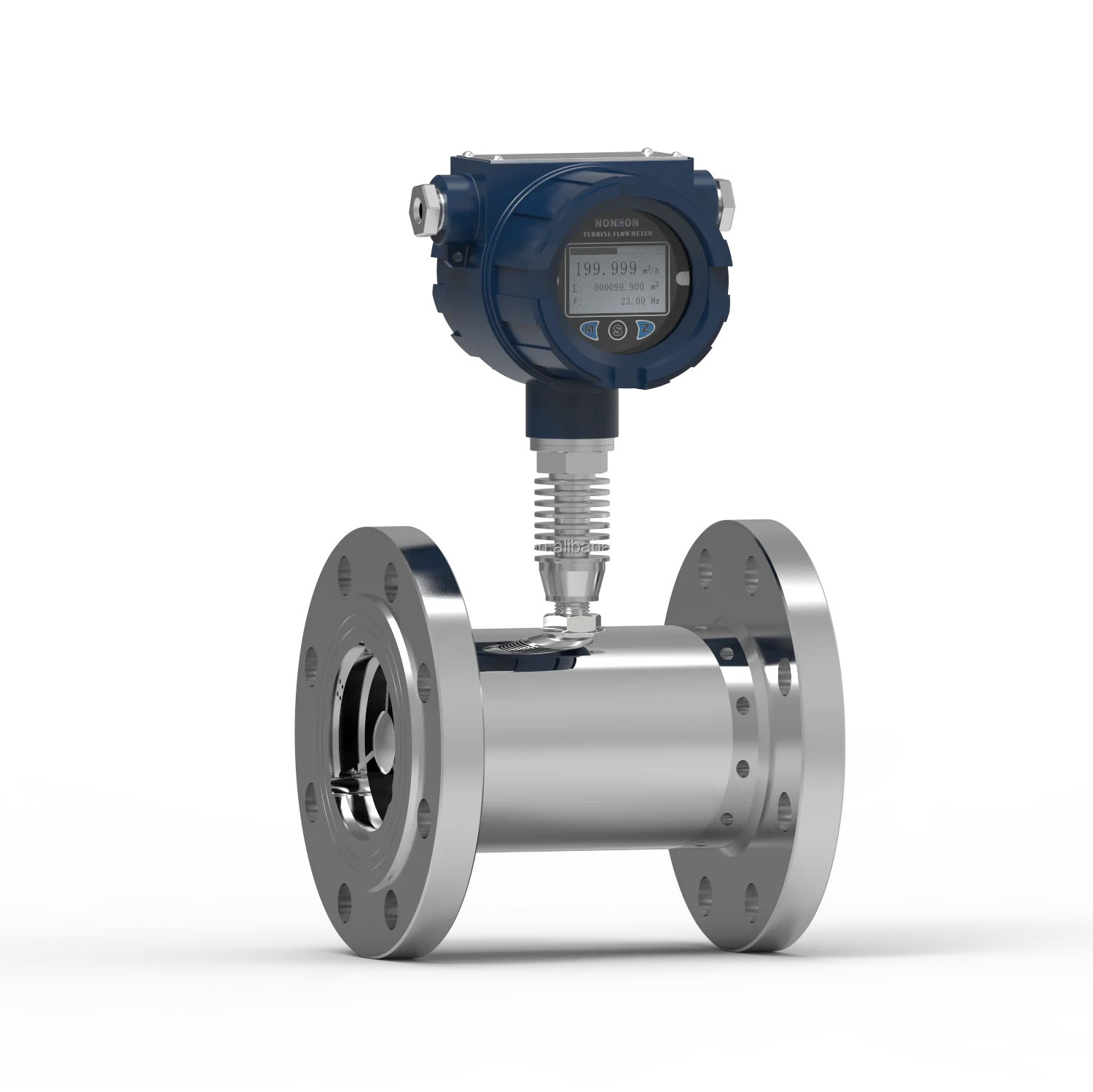 Wholesale 6 inch liquid turbine flow meter high temperature system liquid diesel flow meter for oil