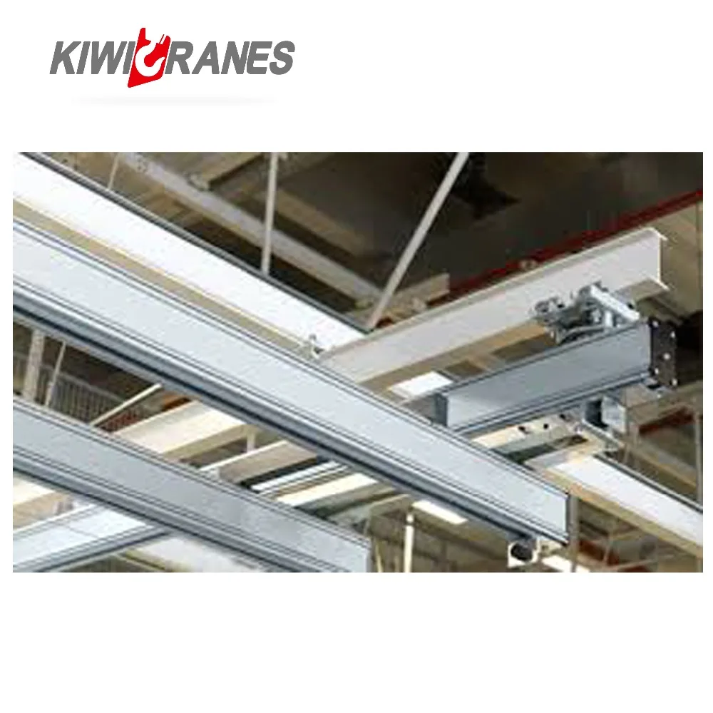 KK aluminum Enclosed track Profile Workstation Crane with lifting hoist 250kg