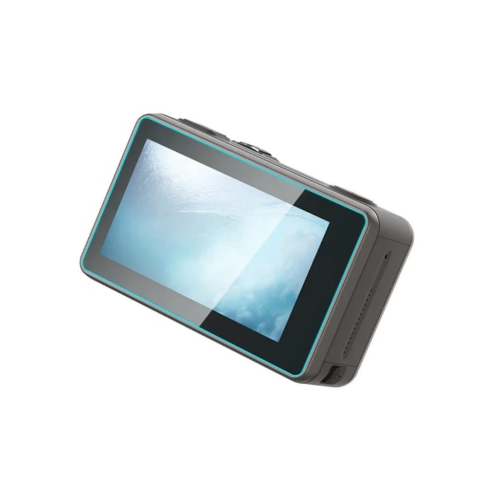 
For DJI OSMO ACTION Screen Tempered Film Sports Camera Protective Film Set Pocket Camera Accessories Screen Protector 