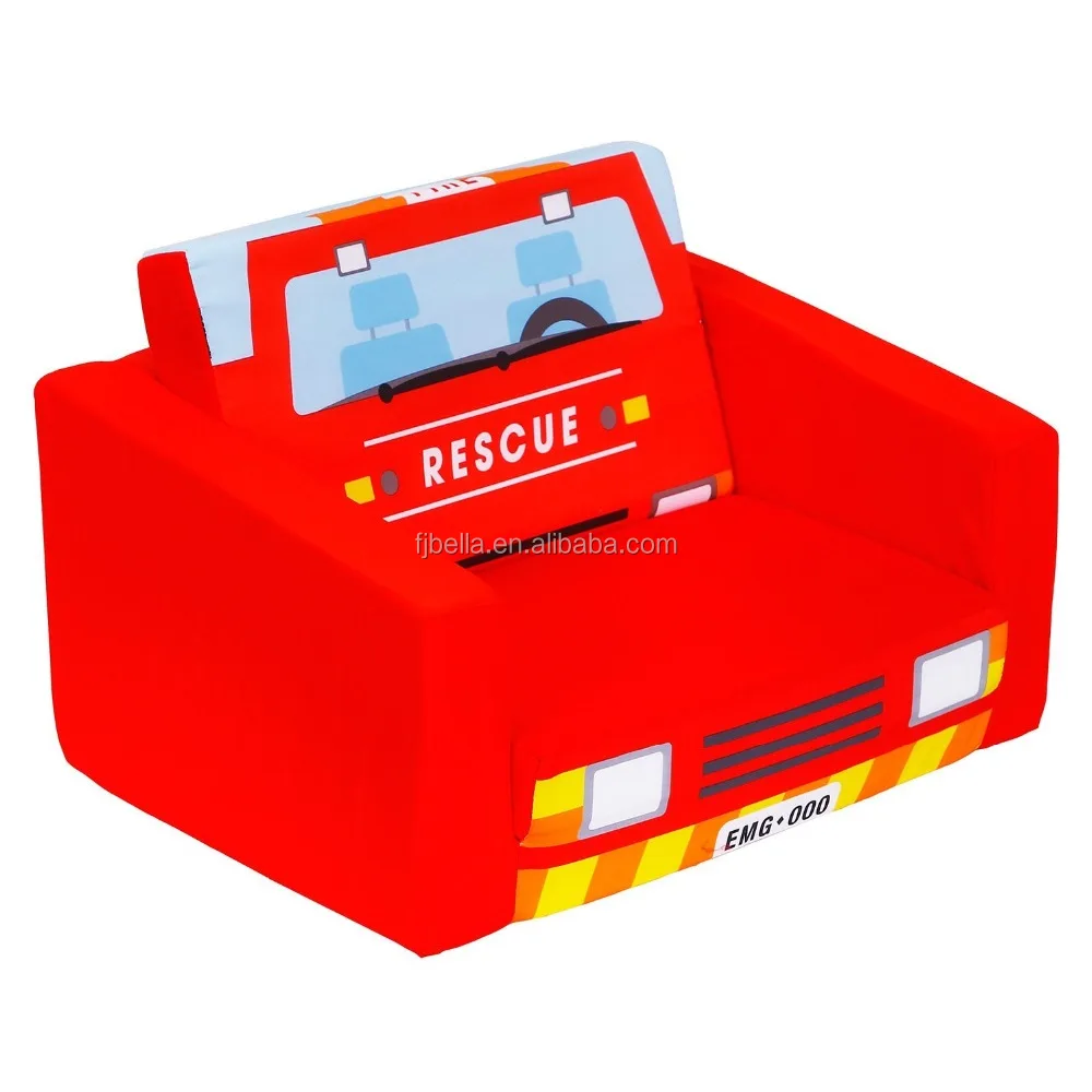 Детская флип открытая диван-кровать для детей мягкая пена стул для дивана Recliner с детскими 2 в 1 чехол-книжка пены диван-кровать