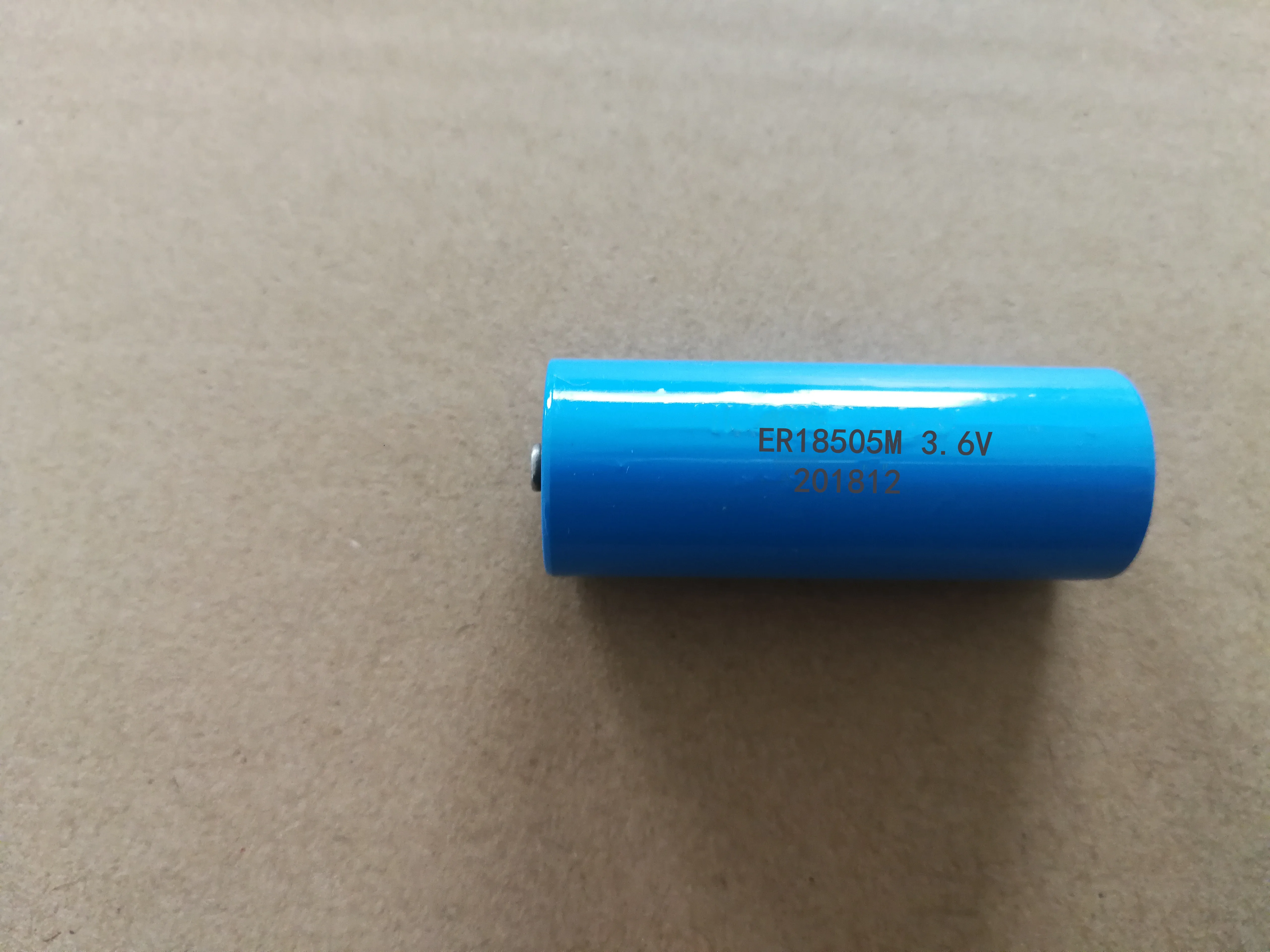 
Flat Top A Size ER18505m/li-SOCl2 Thionyl Chloride Battery 3.6V 3.5Ah Lithium Battery 