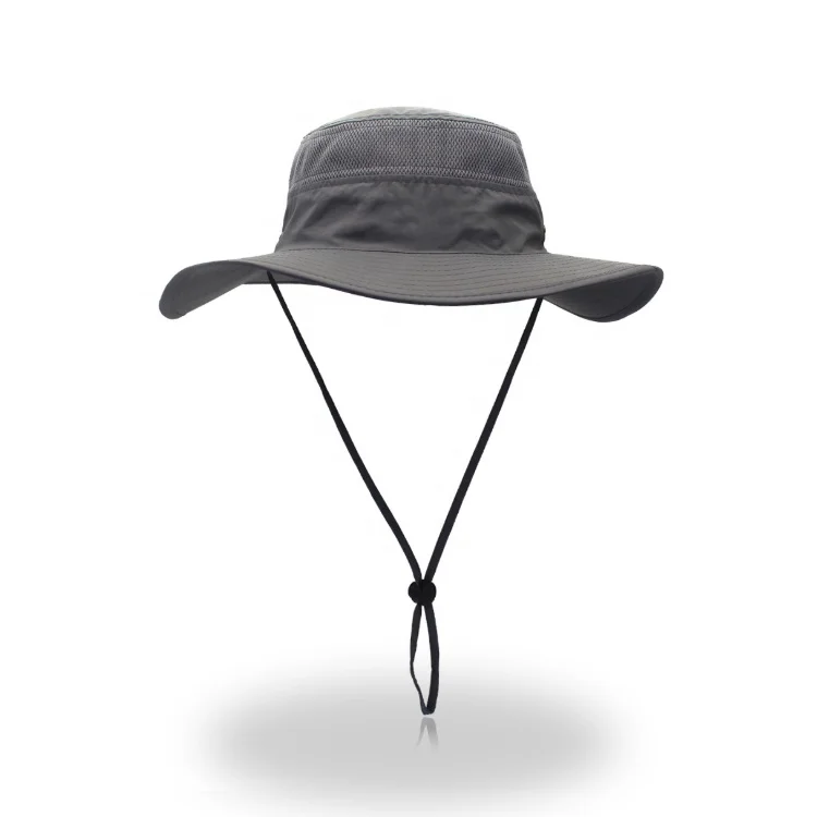 oversized bucket hat with string custom