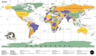 Реклама карта мира дешевые