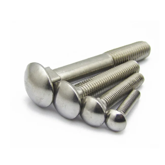 DIN603 Stainless Steel Round Head Square Neck Bolt Carriage Bolt