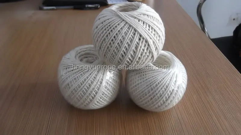 Natural Color Cotton Twine 3-strand cotton cord
