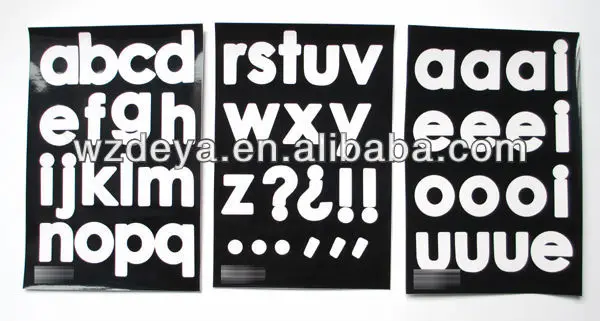 Self Adhesive Alphabet Letters Numbers Embellishment Craft