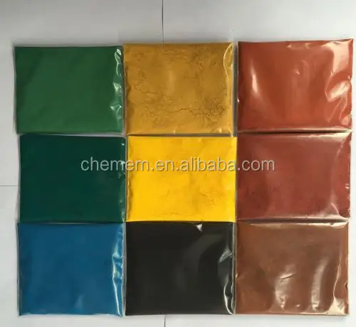 color pigment Iron Oxide Red/Yellow/Blue/Green/Black factory