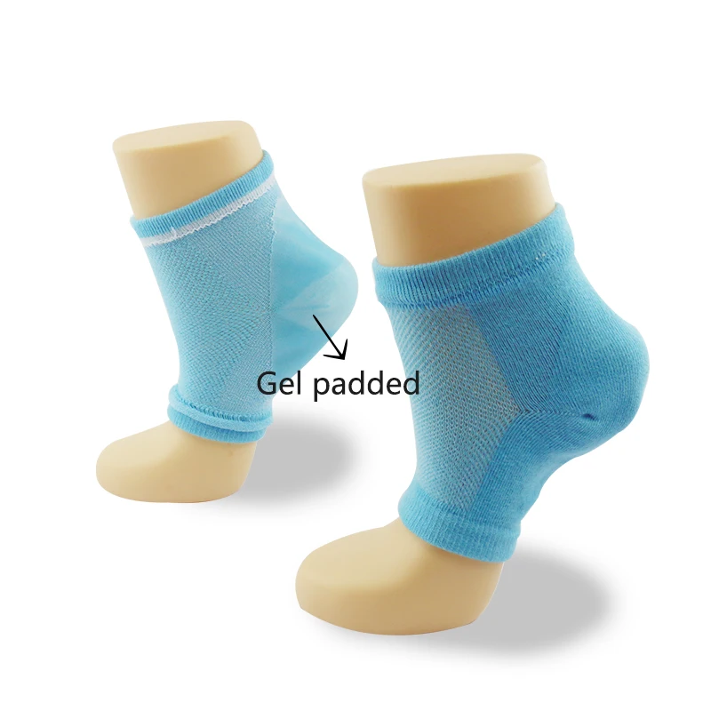 Gel spa moisture heel socks