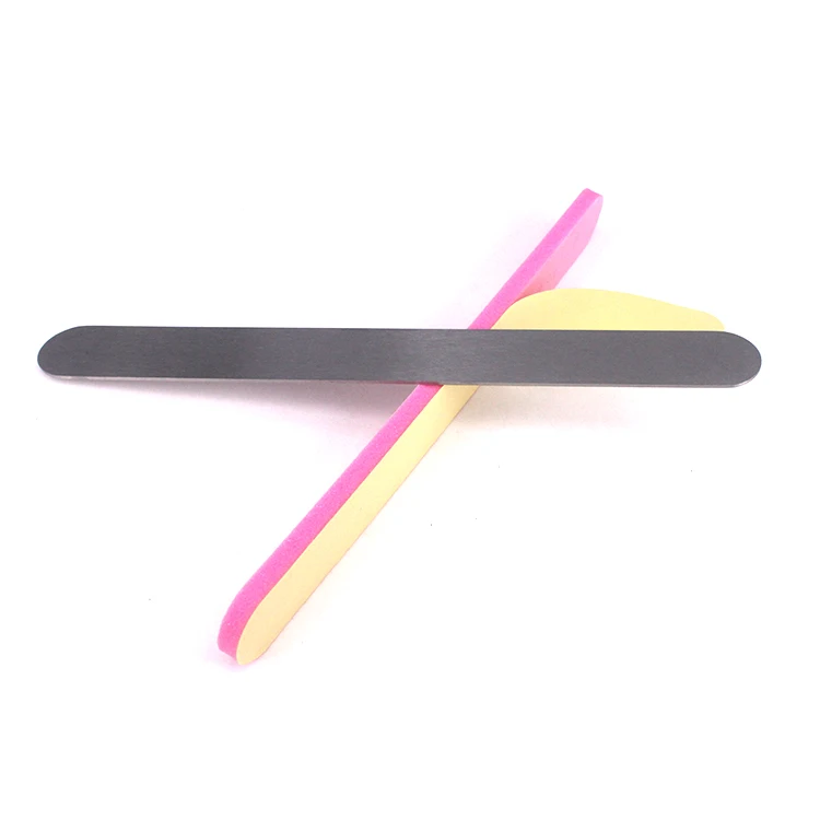 Factory direct selling high quality custom logo sandpaper metal nail file