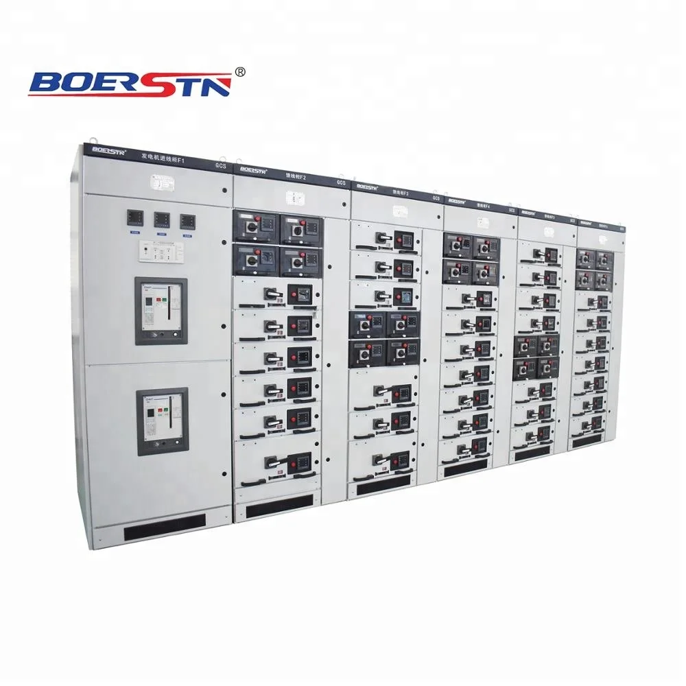 GCS Low Voltage Draw Out Type Electric Switchgear Panel / LV Electrical Switch Board and Cabinet