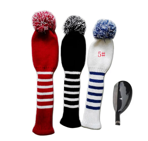 
New knitted golf head cover & knitting golf cover 