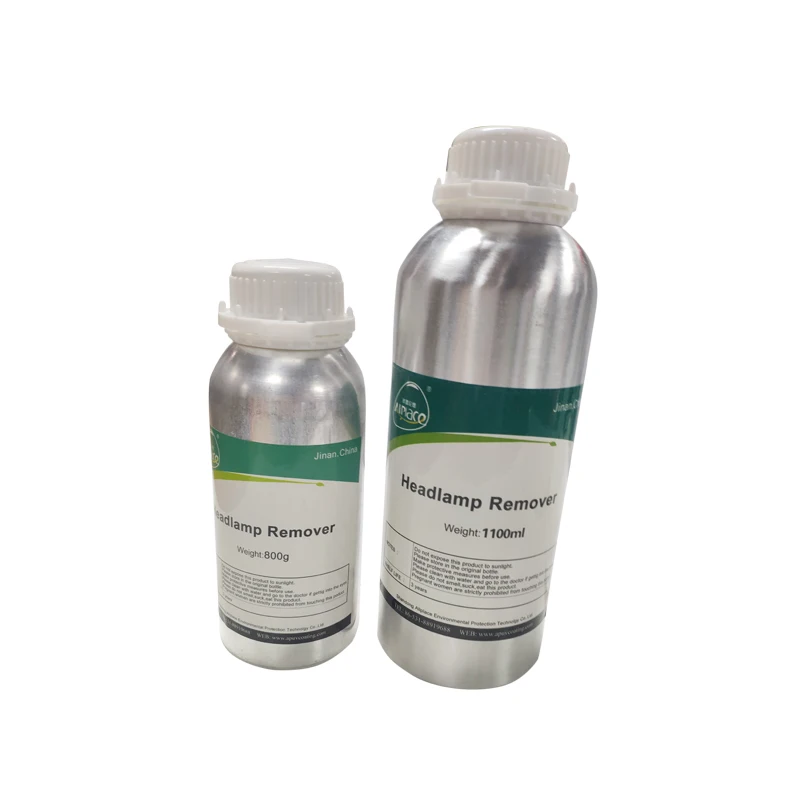 Headlight Repair Liquid Renovate Polishing Headlamp Cleaning Blue Liquid Remover