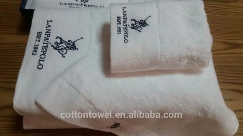 Custom Personalized Logo China Factory Towel 100% Organic Cotton Terry Hotel Bath Mat Foot Towel Supplies Factory Wholesale