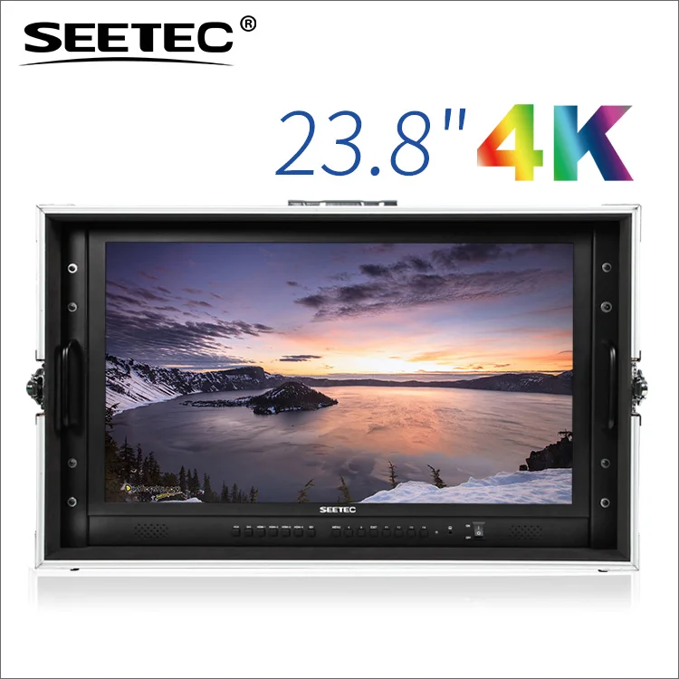 SEETEC 4 К жк-дисплей ultra hd 3840x2160 24 дюймов монитор 1080 P