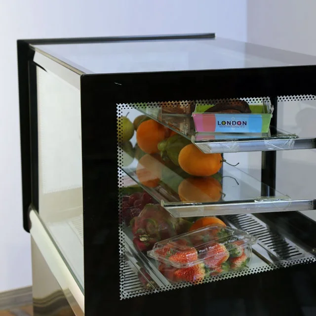 
manufacturer refrigeration equipment pastry display refrigerator countertop bakery showcase cake showcase for bakery store 