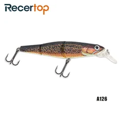 Small Bill Jointed Minnow Stick Bait Lure Wobbler Fishing