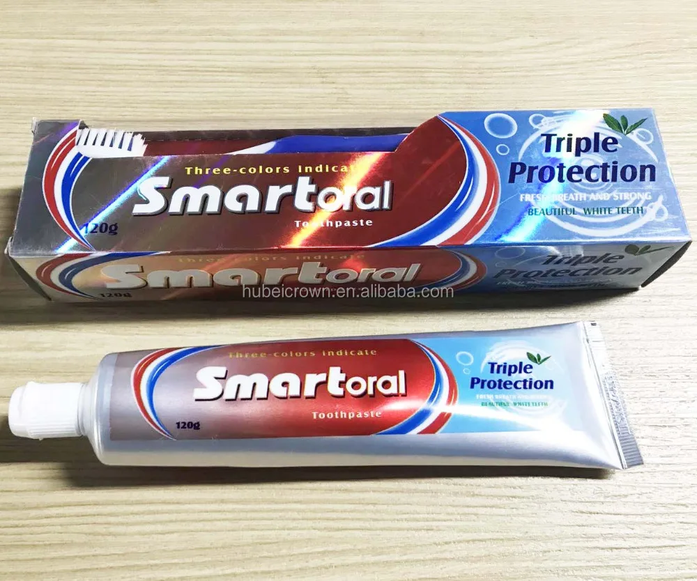 
Toothpaste OEM Cheap High Quality Fluoride or Non-Fluoride Triple Protection Whitening For Sensitive teeth 