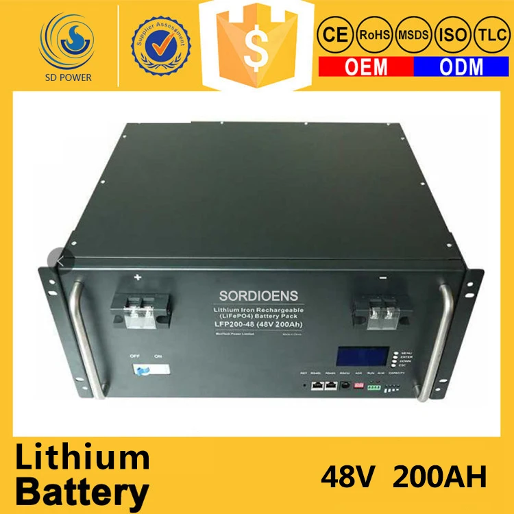 
Free maintenance lithium ion car forklift lifepo4 battery 48v 200ah 400ah batteries 
