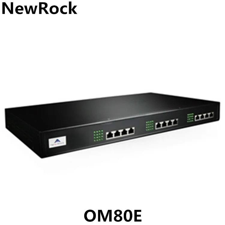 High Cost Performance Hybrid IP-PBX NewRock OM80E VoIP PBX System