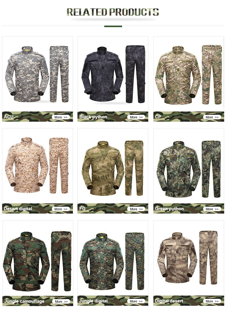
Military Camouflage camo Desert Uniform ACU Combat tactical BDU army uniforms military army military clothing 