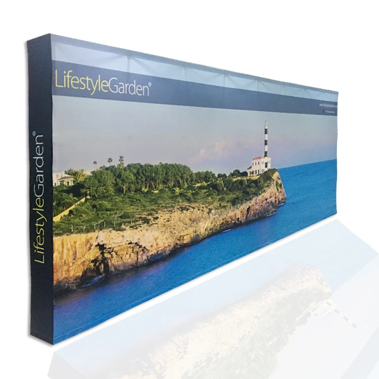 Portable tension fabric backdrop display free standing photo booth,tension fabric backdrop display