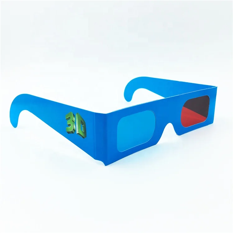 
3D Cardboard Glasses Red Cyan For 3d Movies 