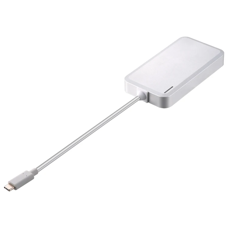 Unestech USB C концентратор с тип-c PD Поддержка питания 4 к HDMI2.0 Gigabit Ethernet адаптер тип-c 2 * USB 3,0 концентратор