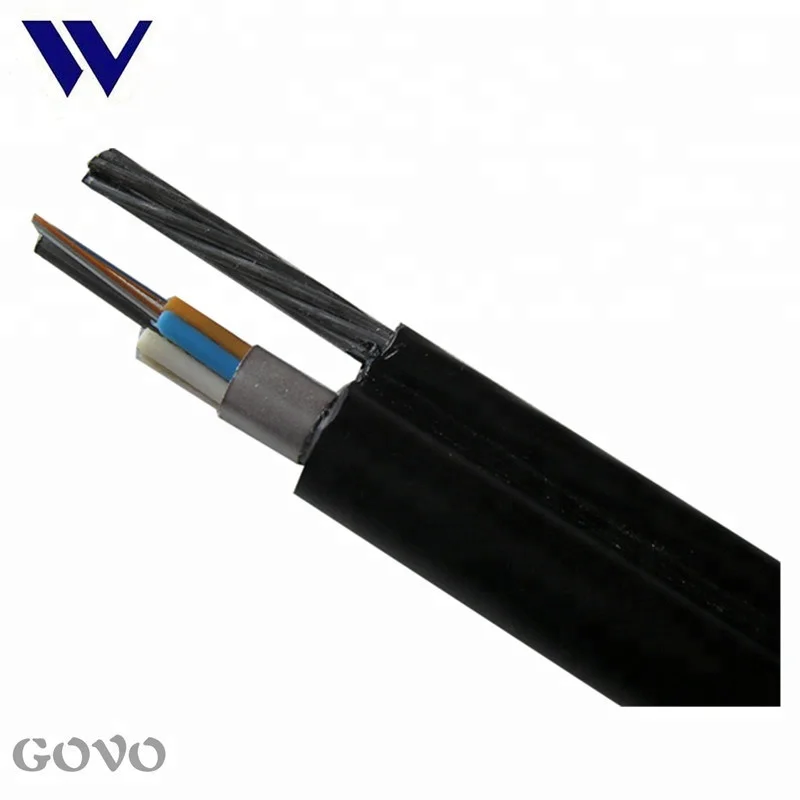 GOVO GYTC8S-4B1 4 cores Fiber Cable Figure 8 Fiber Optical  Aerial Cable
