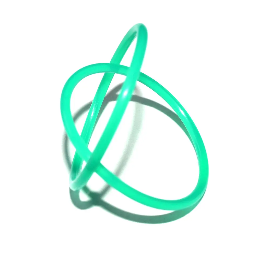 China Standard fuel resistant green rubber o rings hydraulic seal