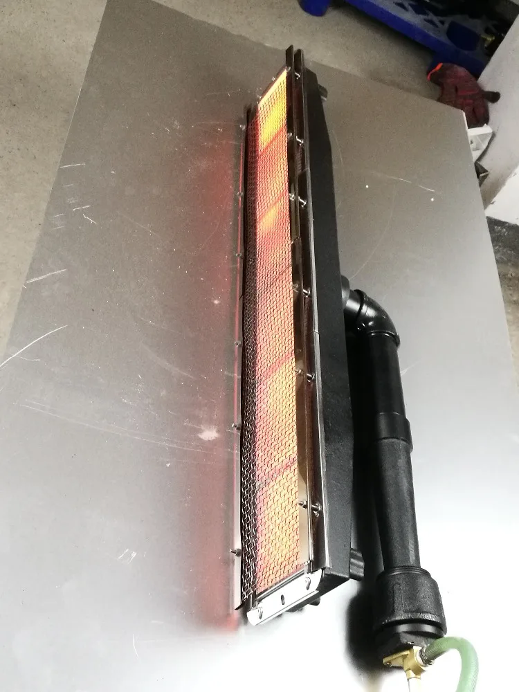 Flameless smokeless  catalytic infrared ray gas burner