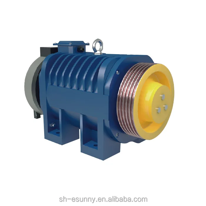 elevator parts load 630kg lift motor drive on lift