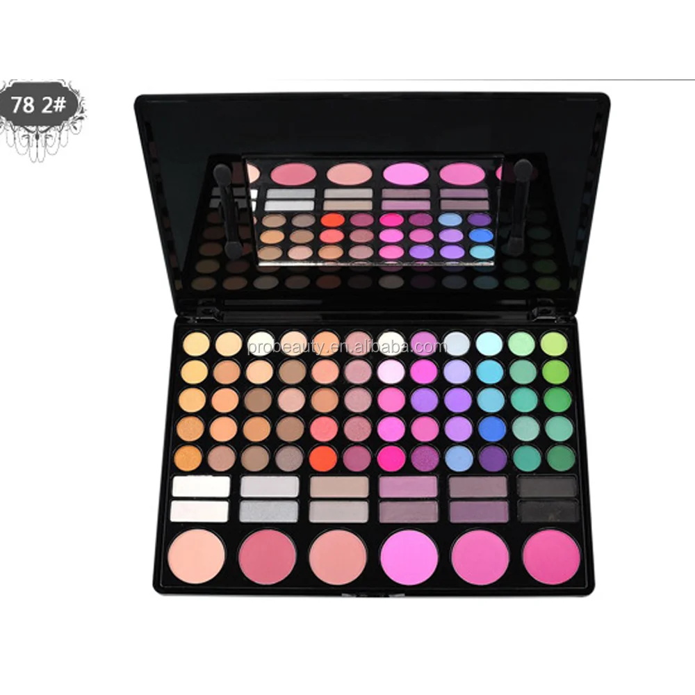 78 Colour Eye Shadow Makeup Cosmetic Matte Eyeshadow Palette Set
