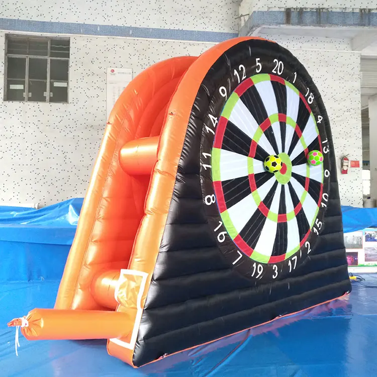 Outdoor Inflatable Board Game, Inflatable Soccer Darts Board