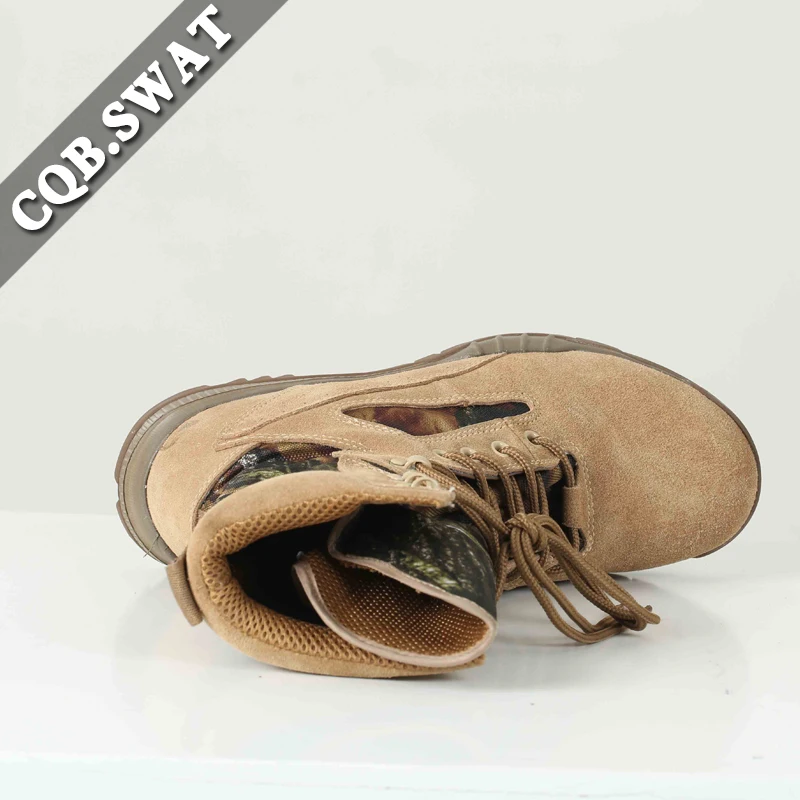 9 inch Ankle Combat Boots Camouflage USA Jungle Sand Safety Boots