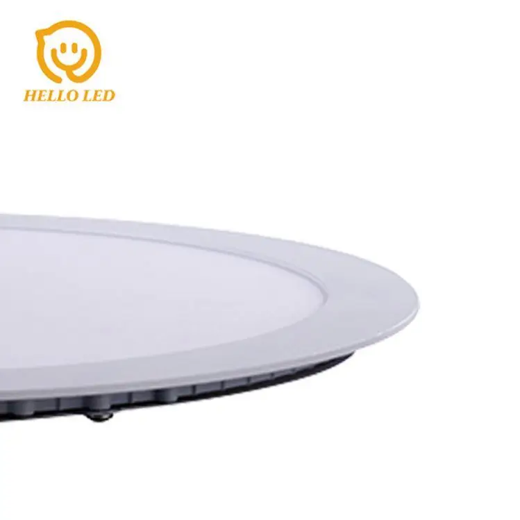 Hot sale 6w led panel light flat panel led lighting round square led panel lamp