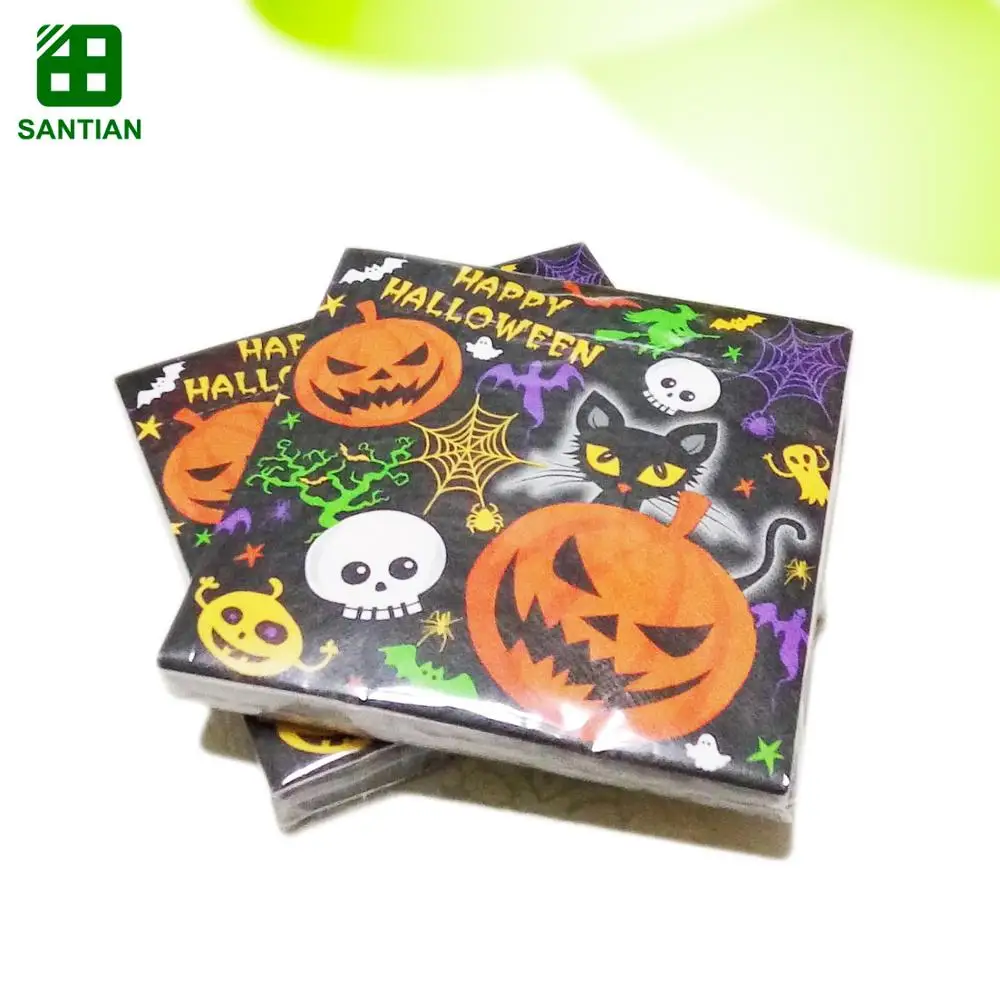 High Quality Personalized Pattern Printed Paper Dinner Napkins