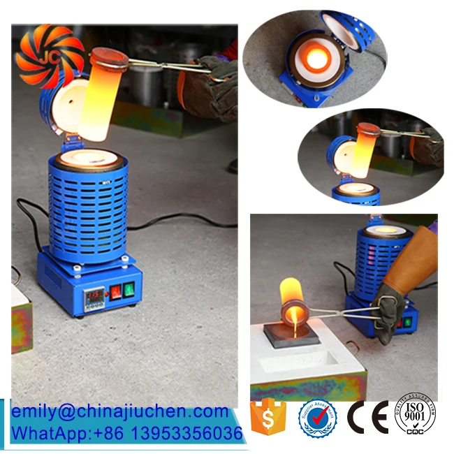 
JC-K-220-2 220V Small Copper Scrap Melting Furnace 