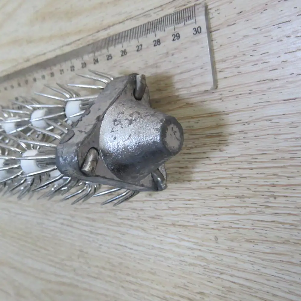 
three line fishing stainless steel big squid hooks 