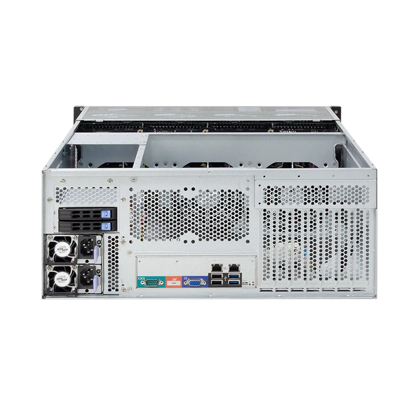 Custom High Performance Storage Server Case 4u 24bays Hot Swap Server Chassis With 6bg/S Expansion Backplane
