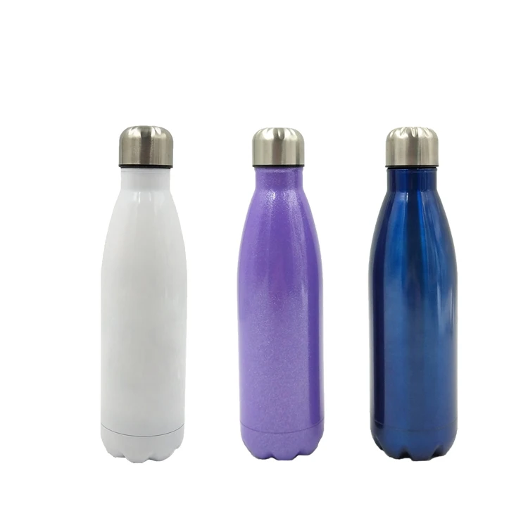 0.5L double wall cola shape Stainless Steel vacuum flask & Thermoses bottle