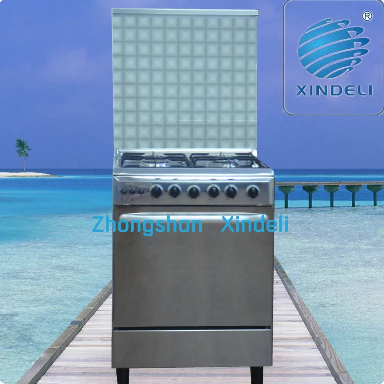 Best quality gas cooker with oven four burner for chicken in Gabon