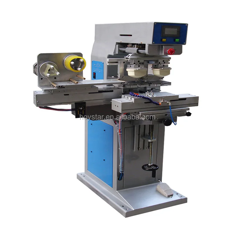 Mini sealed inkcup pad printing machine