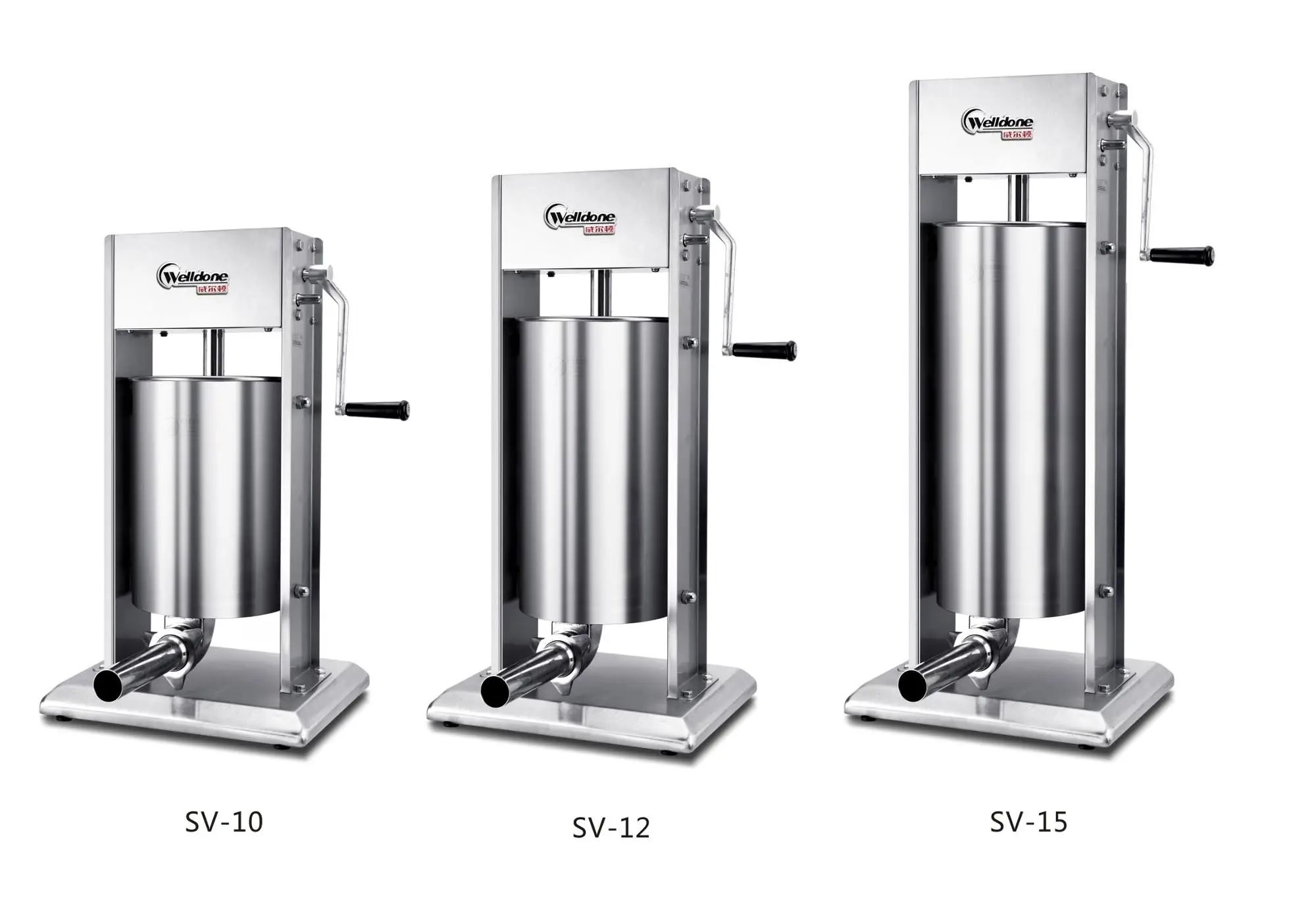 High efficiency stainless steel manual sausage filling machine/sausage stuffer