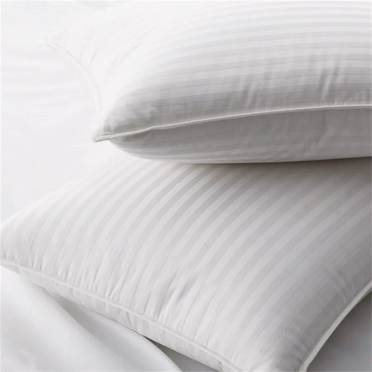 Sweet Sleeping High Quality Natural White Goose Feather Down Pillow For Decor