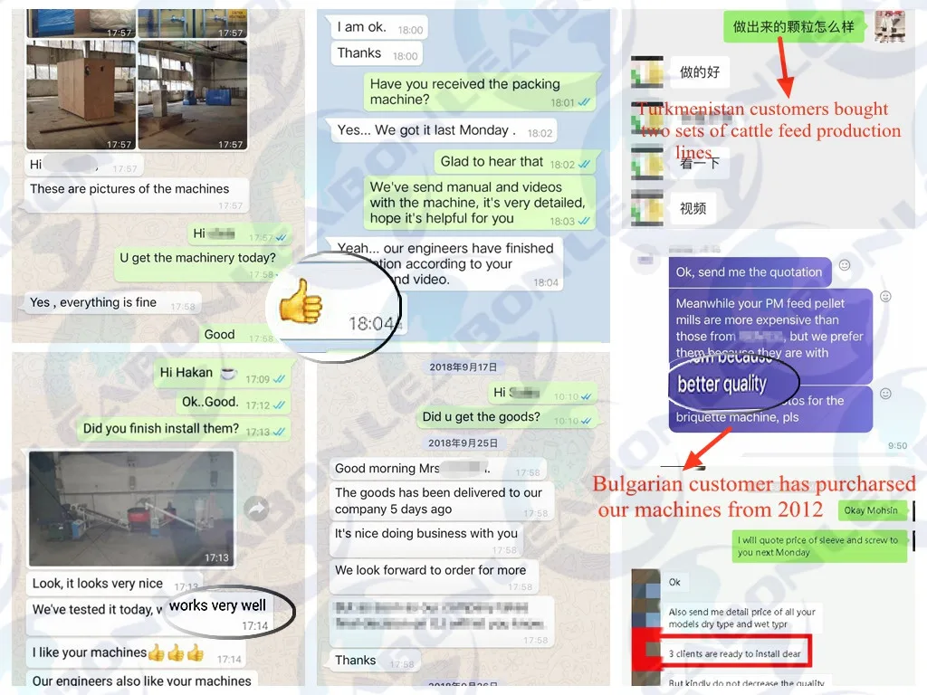 pellet machine feedback01