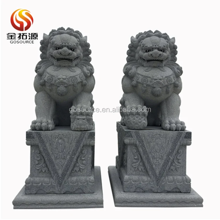chinese stone lions