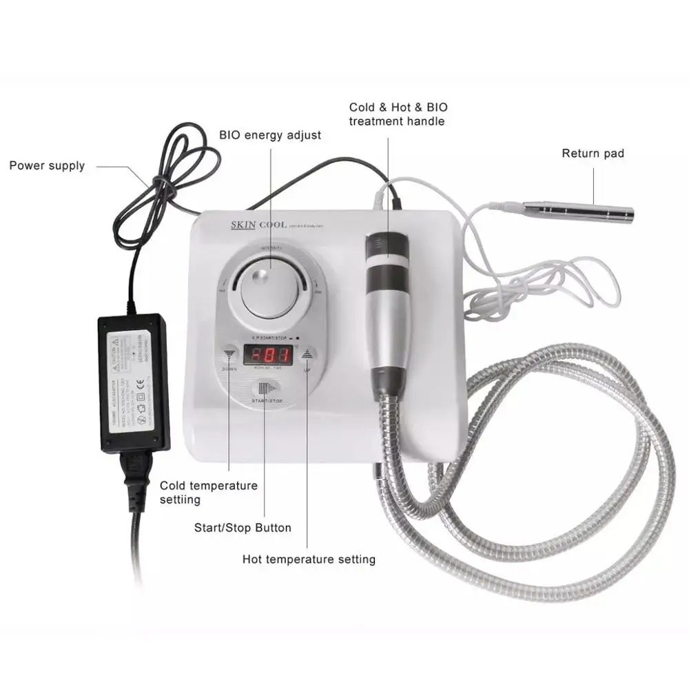 Needle Free Injection System Machine Cryo electroporation Hot and Cool Beauty & Personal Care Device
