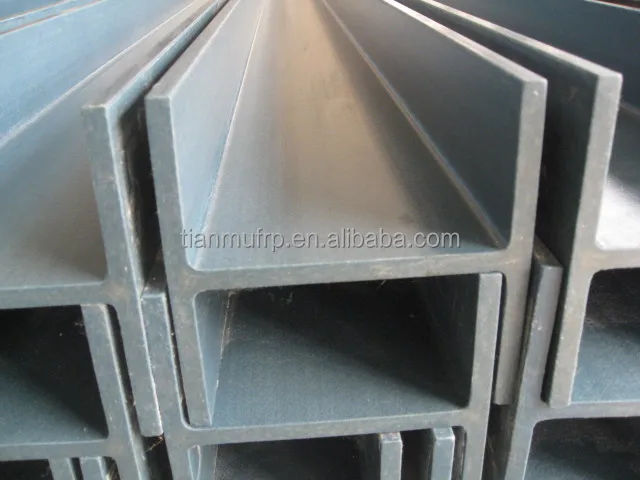ISO9001I-Type FRP Beam 101.6*50.8mm support FRP Platform GRP H-Beam