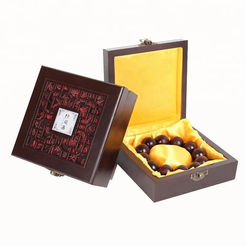 Custom Logo MDF Wooden Box Jewelry Packaging Boxes